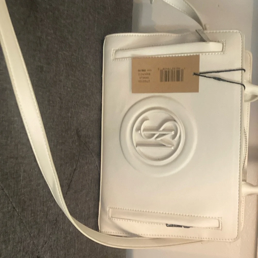 White Crossbody Bag - Picture 1 of 7